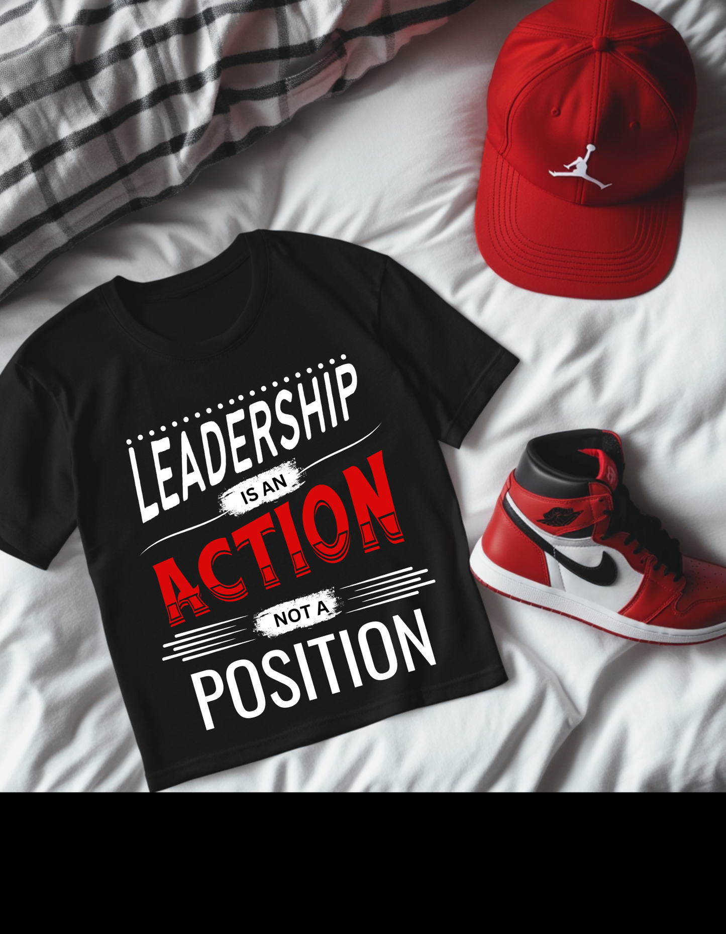 Leadership Action Unisex T-Shirt, Empowerment Tee, Motivational Shirt, Activist Clothing, Inspirational Top