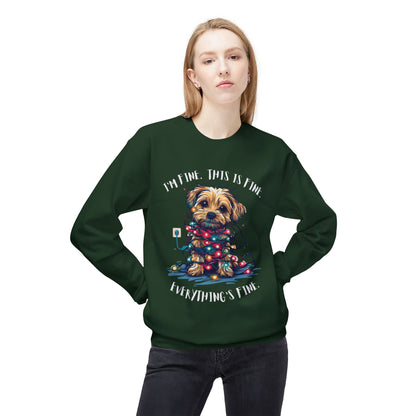 Anxiety Sweatshirt 'Everything's Fine' Christmas Sweater