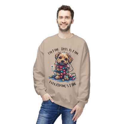 Anxiety Sweatshirt 'Everything's Fine' Christmas Sweater