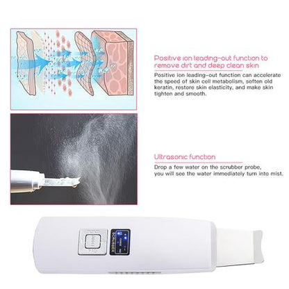 Ultrasonic Skin Scrubber - Lady Personalize Me LLC