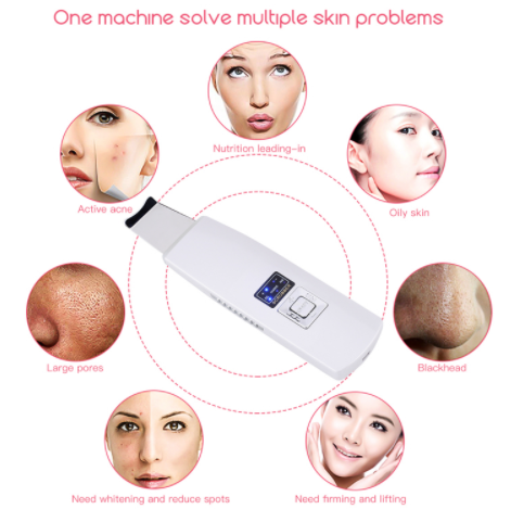 Ultrasonic Skin Scrubber - Lady Personalize Me LLC