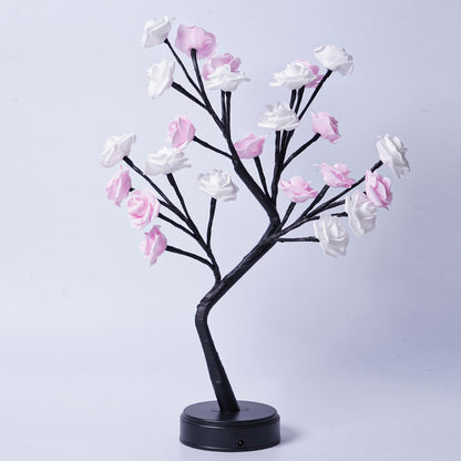 Flower Tree Rose Lamps - Lady Personalize Me LLC