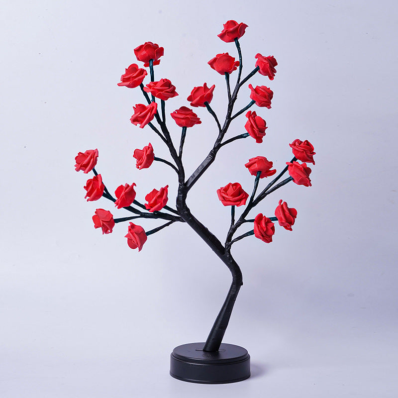 Flower Tree Rose Lamps - Lady Personalize Me LLC