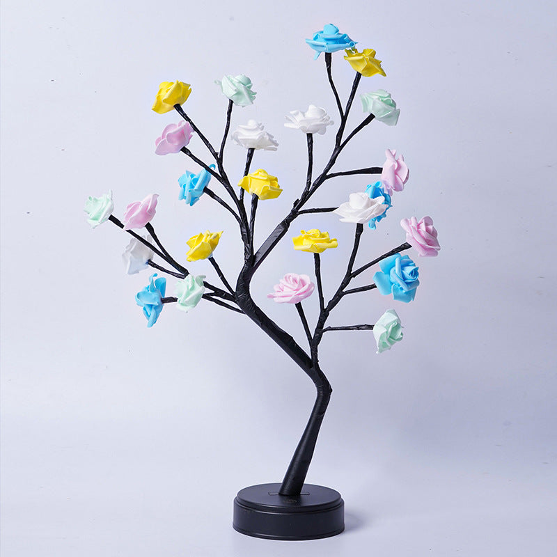 Flower Tree Rose Lamps - Lady Personalize Me LLC