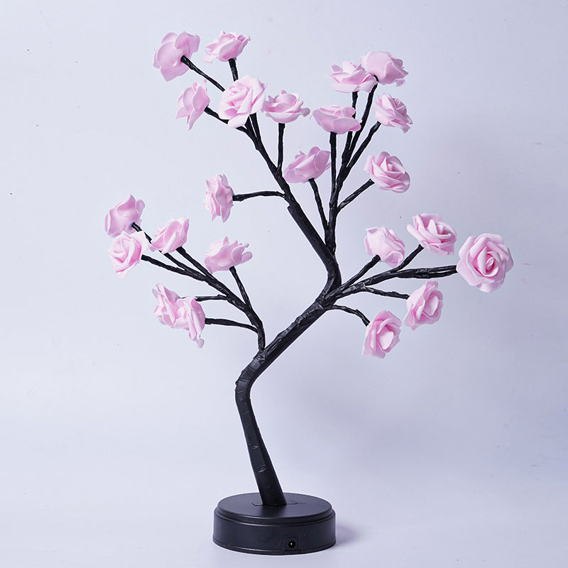 Flower Tree Rose Lamps - Lady Personalize Me LLC