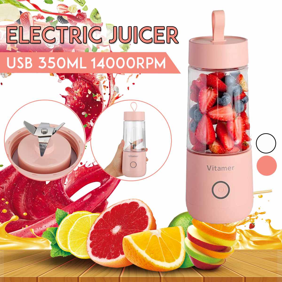 Portable Juicer Blender - Lady Personalize Me LLC